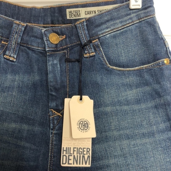 Hilfiger Denim Shorts Caryn Shorts 28 High Waist New - Picture 2 of 5